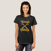 T-shirt Être Un Forgeron Est Une Chaleur Travail Anvil For (Devant entier)