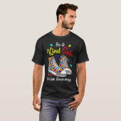T-shirt Être un Puzzle Sole Genre Chaussures Sensibilisati (Devant entier)