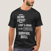 T-shirt Être Un Scout N'Est Pas Un Hobby (Devant)