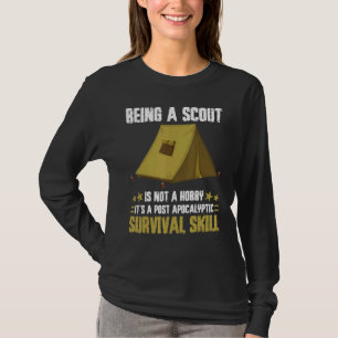 T-shirt Être Un Scout N'Est Pas Un Hobby Survival Ski Camp