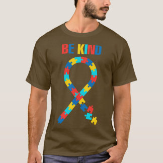 T-shirt être une Sensibilisation sur l'autisme aimable pou