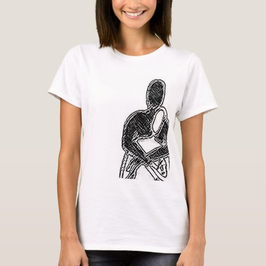 T-shirt étreignez-moi (Devant)