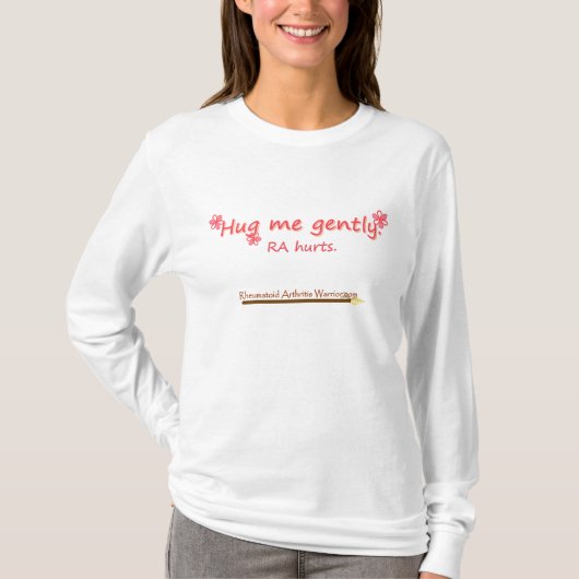 T-shirt Étreignez-moi doucement (Devant)