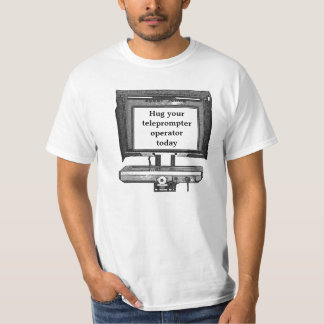 T-shirt Étreignez votre opérateur de télésouffleur