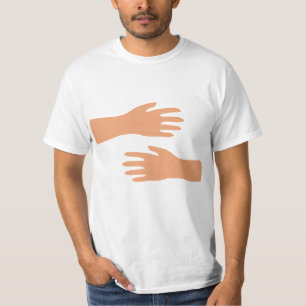 T-shirt Étreindre la chemise de caresse de compression