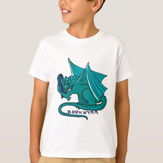 T-shirt Étreinte Bookwyrm de livre (Devant)