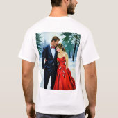 T-shirt Étreinte d'hiver (Dos)