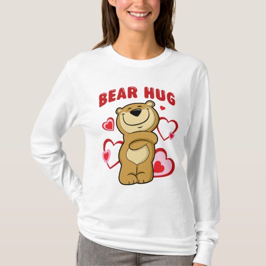 T-shirt Étreinte d'ours (Devant)