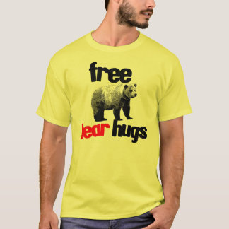 T-SHIRT ÉTREINTES D'OURS LIBRES