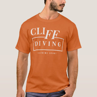 T-shirt Etreme Sport Cliff Diving boy