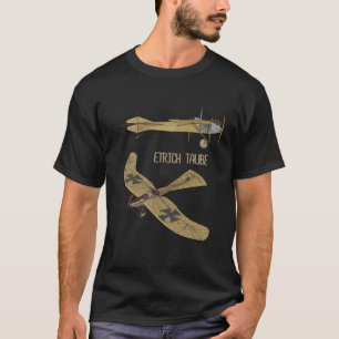 T-shirt Etrich Taube Ger Ww1 Plan De Surveillance Des Bomb