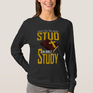 T-shirt Étude Biblique Chrétienne Je Mets Le Gouillon Dans