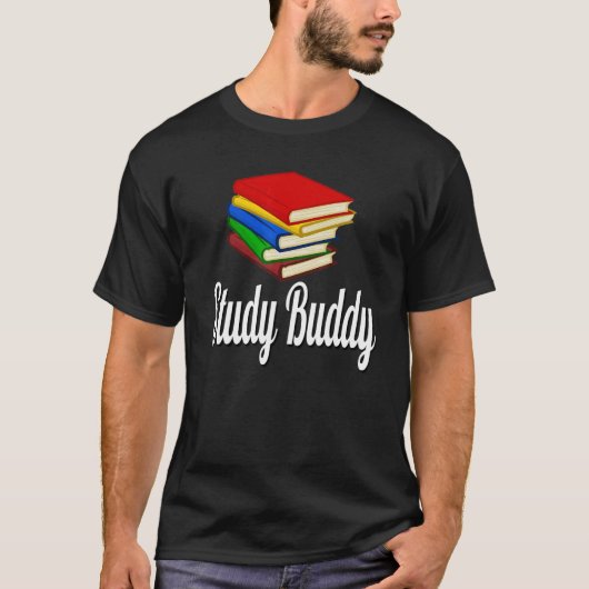 T-shirt Étude Buddy Stack de livres (Devant)