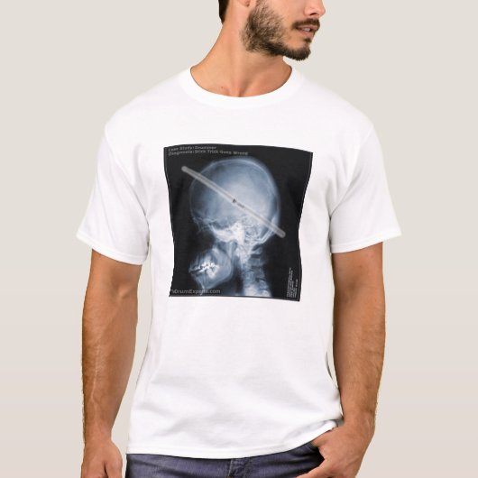 T-shirt Étude de cas : Batteur (Devant)