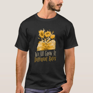 T-shirt Etude De Croissance Nous Croissons Tous À Des Taux