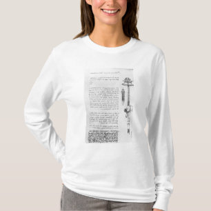 T-shirt Étude de vagabond avec des tubes de respiration