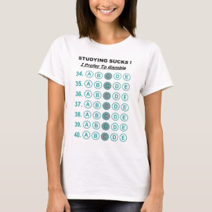 T-shirt Étude d'école pleine