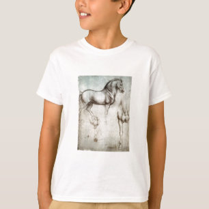T-shirt Étude des chevaux - Leonardo da Vinci