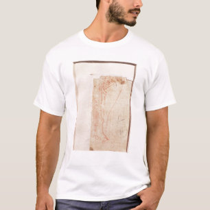 T-shirt Étude des pieds du Christ cloués à la croix