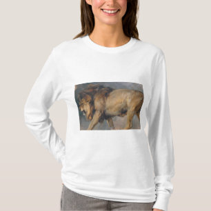 T-shirt Étude d'un lion (par Edwin Henry Landseer)