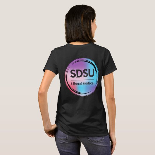 T-shirt Études libérales du SDSU (Dos entier)
