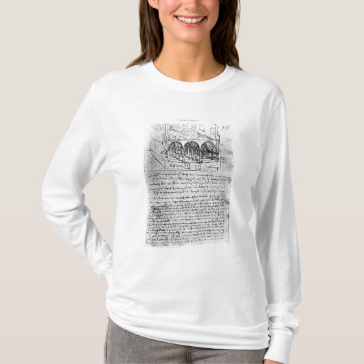 T-shirt Études pour des écuries (Devant)