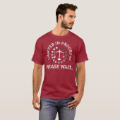 T-shirt Étudiant à la faculté de droit d'avocat (Devant entier)