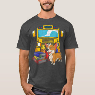 T-shirt Étudiant Corgi Cute Chien Propriétaire Animal Anim