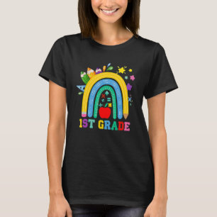 T-shirt Étudiant de 1ère année Boho Rainbow Retour à Sch