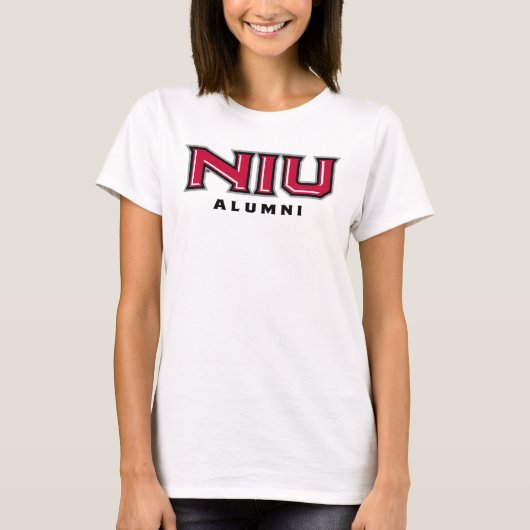 T-shirt Étudiant de la NIU (Devant)