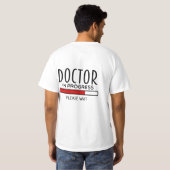 T-shirt étudiant de l'école de médecine (Dos entier)