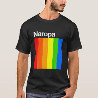 T-shirt Étudiant de l'Université Naropa Colours