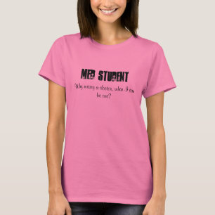 T-shirt ÉTUDIANT de MED - customisé