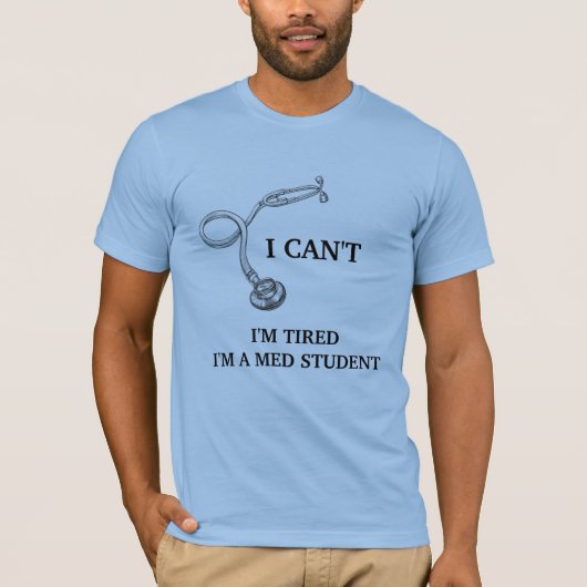 T-shirt étudiant en médecine (Devant)