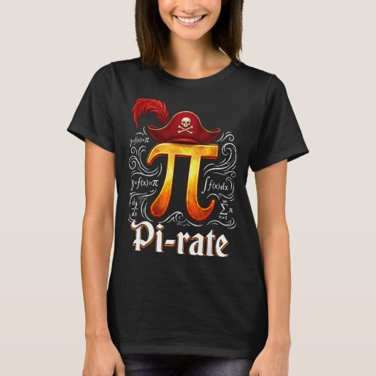 T-shirt Étudiant en sciences de pirate Prof de maths Drôle (Devant)