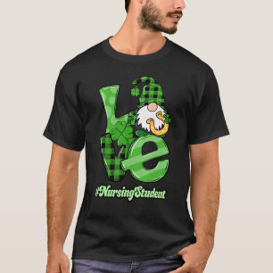 T-shirt Étudiant en soins infirmiers St Patrick S Jour Con