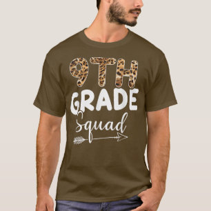T-shirt étudiant Leopard de 9e année