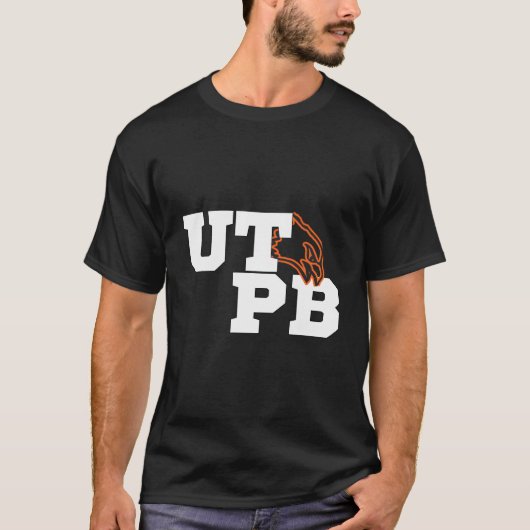 T-shirt Étudiant Utpb Permian Basin (Devant)