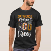 T-shirt Étudiante de l'école Boo Crew drôle RN Halloween j (Devant)
