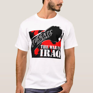 T-shirt Étudiants contre la guerre en Irak