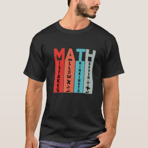 T-shirt Étudiants en mathématiques École de jumelage Scien
