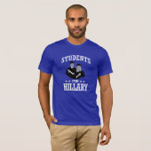 T-SHIRT ÉTUDIANTS POUR HILLARY (Devant entier)