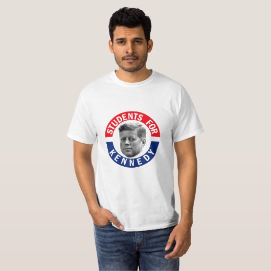 T-shirt Étudiants pour Kennedy (Devant entier)