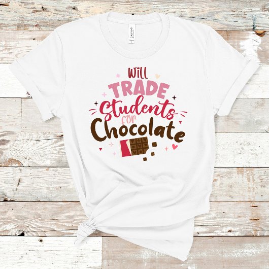 T-shirt Étudiants pour le chocolat Drôle Valentine