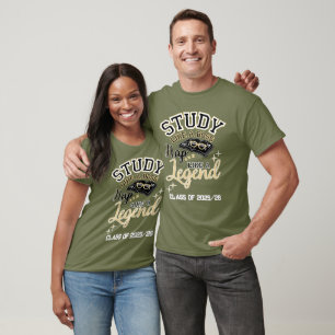 T-shirt Étudiez comme un patron, faites la sieste comme un