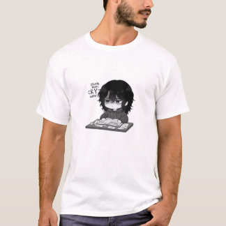 T-shirt Étudiez maintenant pleurez plus tard Illustrations