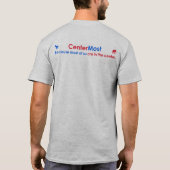T-shirt Eu droit à propre avis mais pas possédez les faits (Dos)