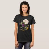 T-shirt Eucharist LOVE Typography Host Wheat Grapes (Devant entier)