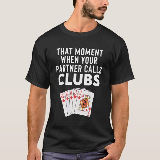T-shirt Euchre Pour Pner (Devant)