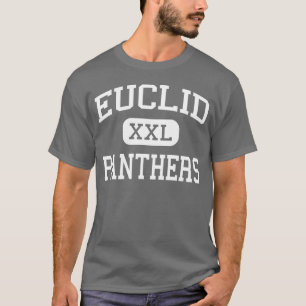 T-shirt Euclid - panthères - lycée - Euclid Ohio